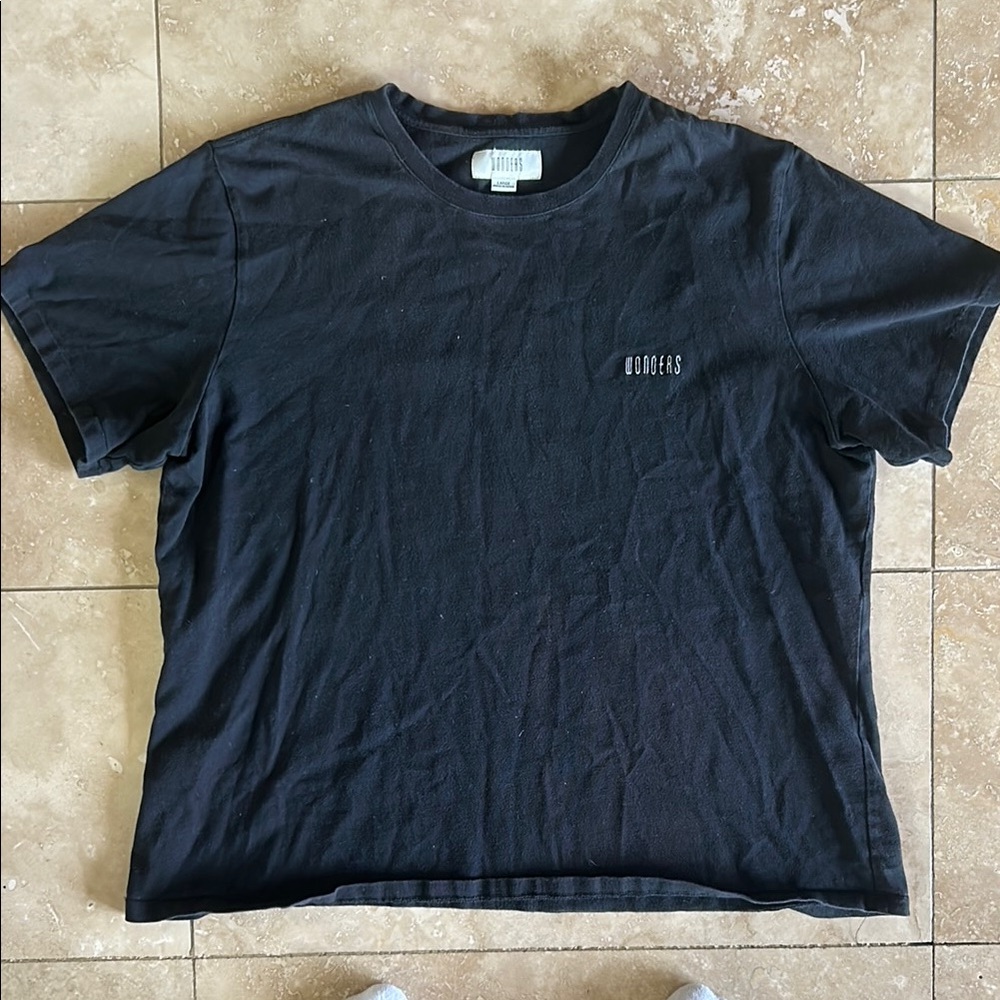 Wonders Black T-Shirt for Men